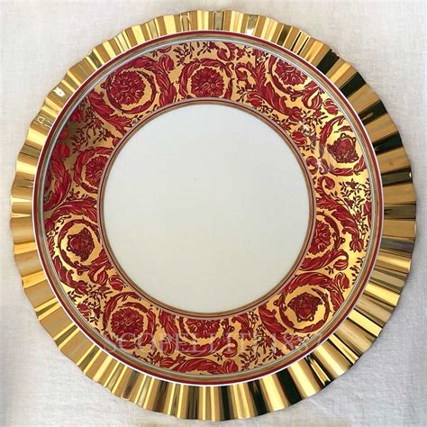 versace medusa dinner plates|gianni Versace dinner plate set.